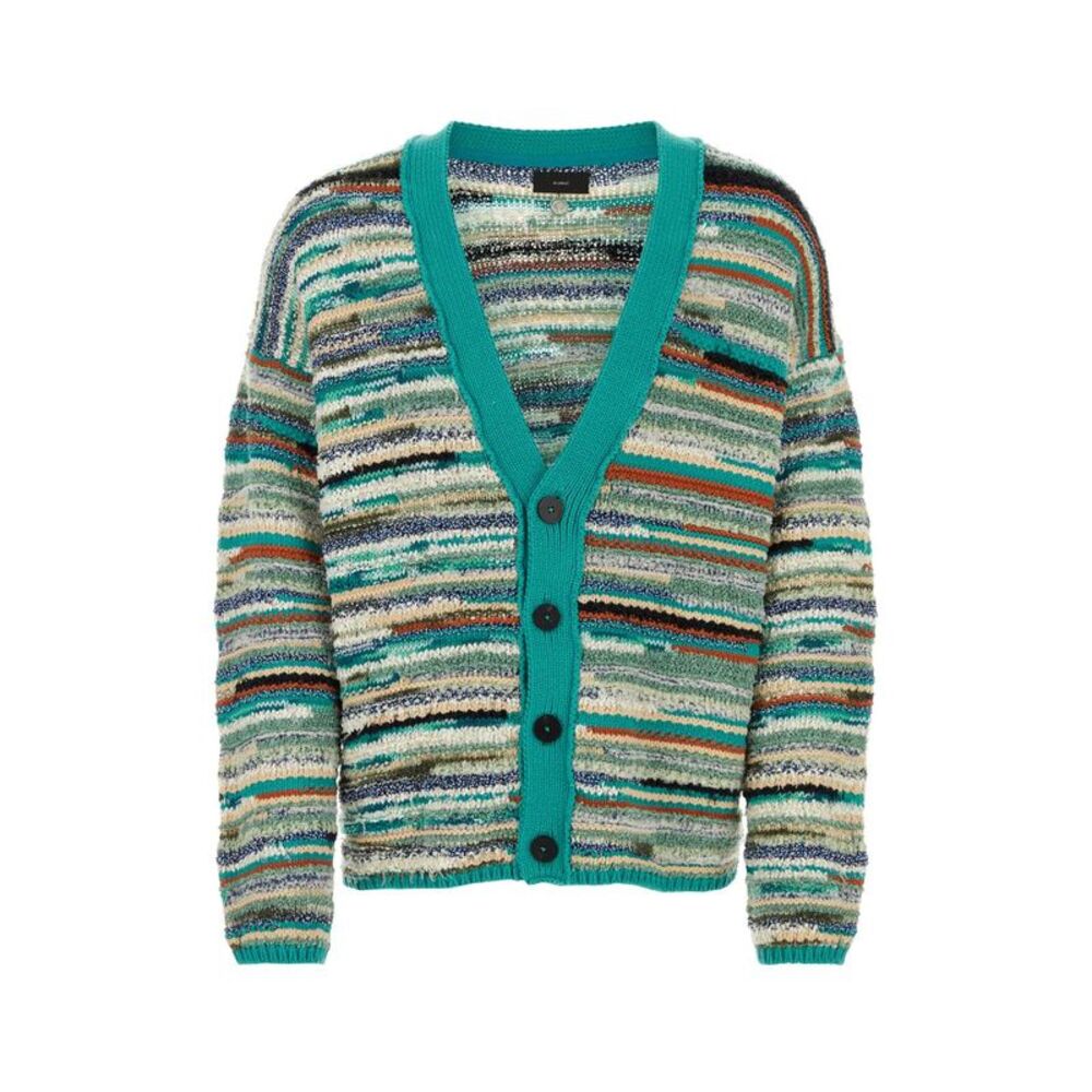 Alanui Men Embroidered Cotton Blend Madurai Cardigan